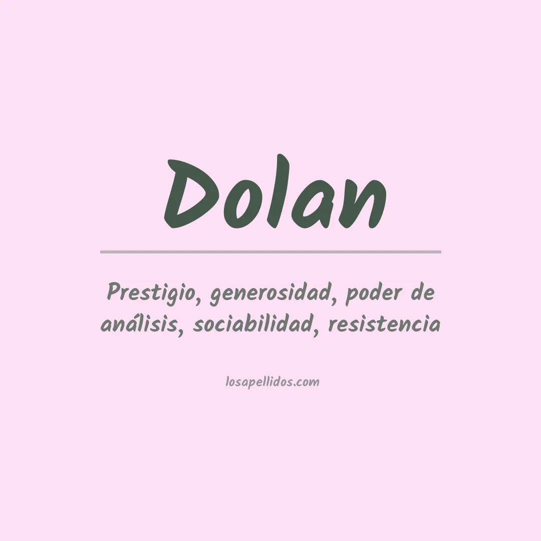 Apellido Dolan