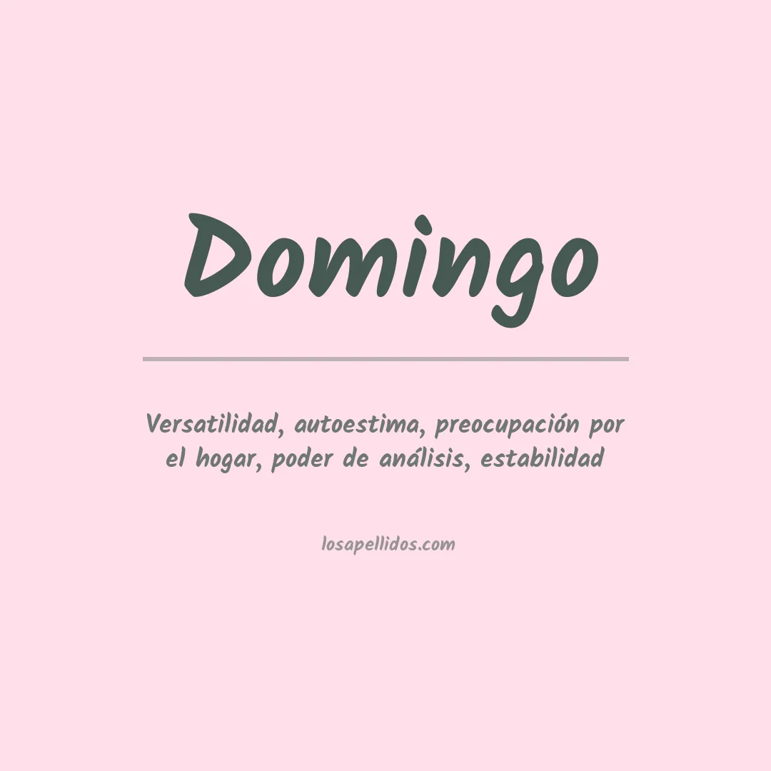 Apellido Domingo