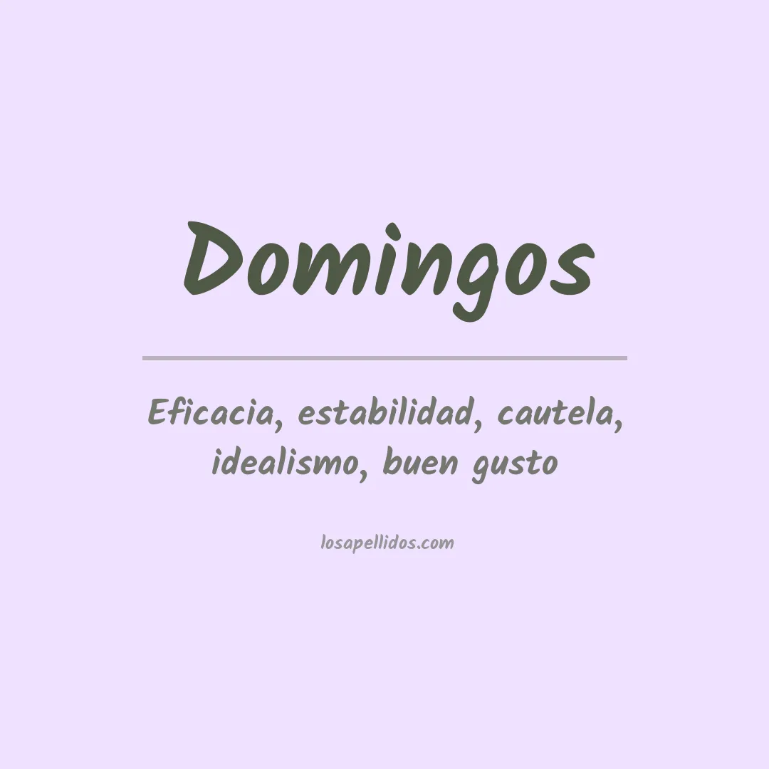 Apellido Domingos