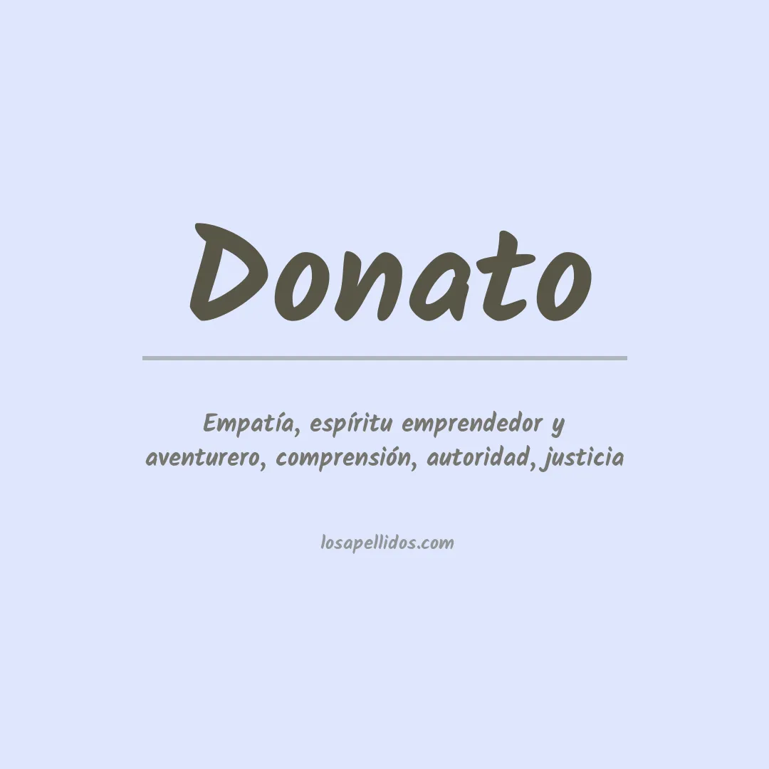Apellido Donato