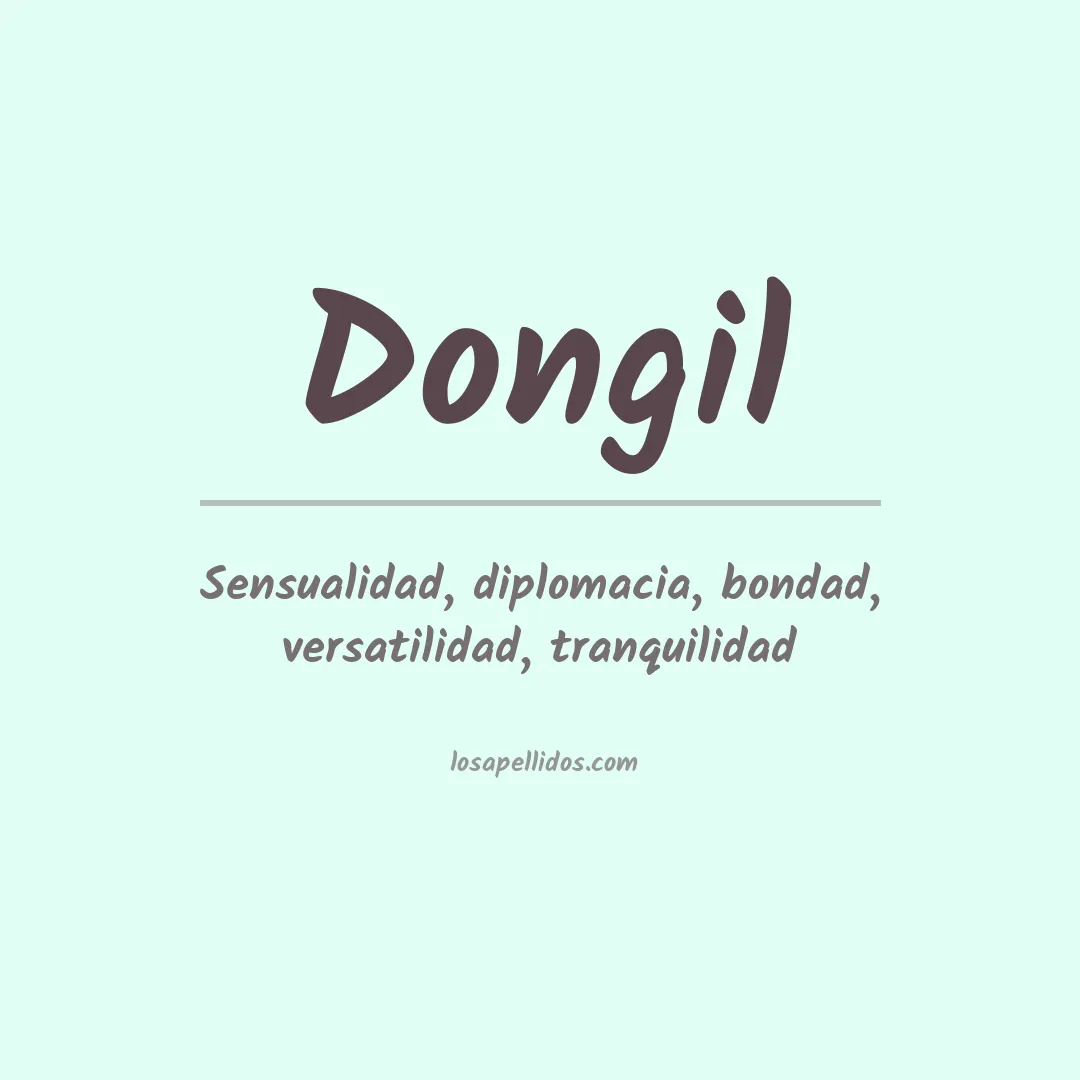 Apellido Dongil