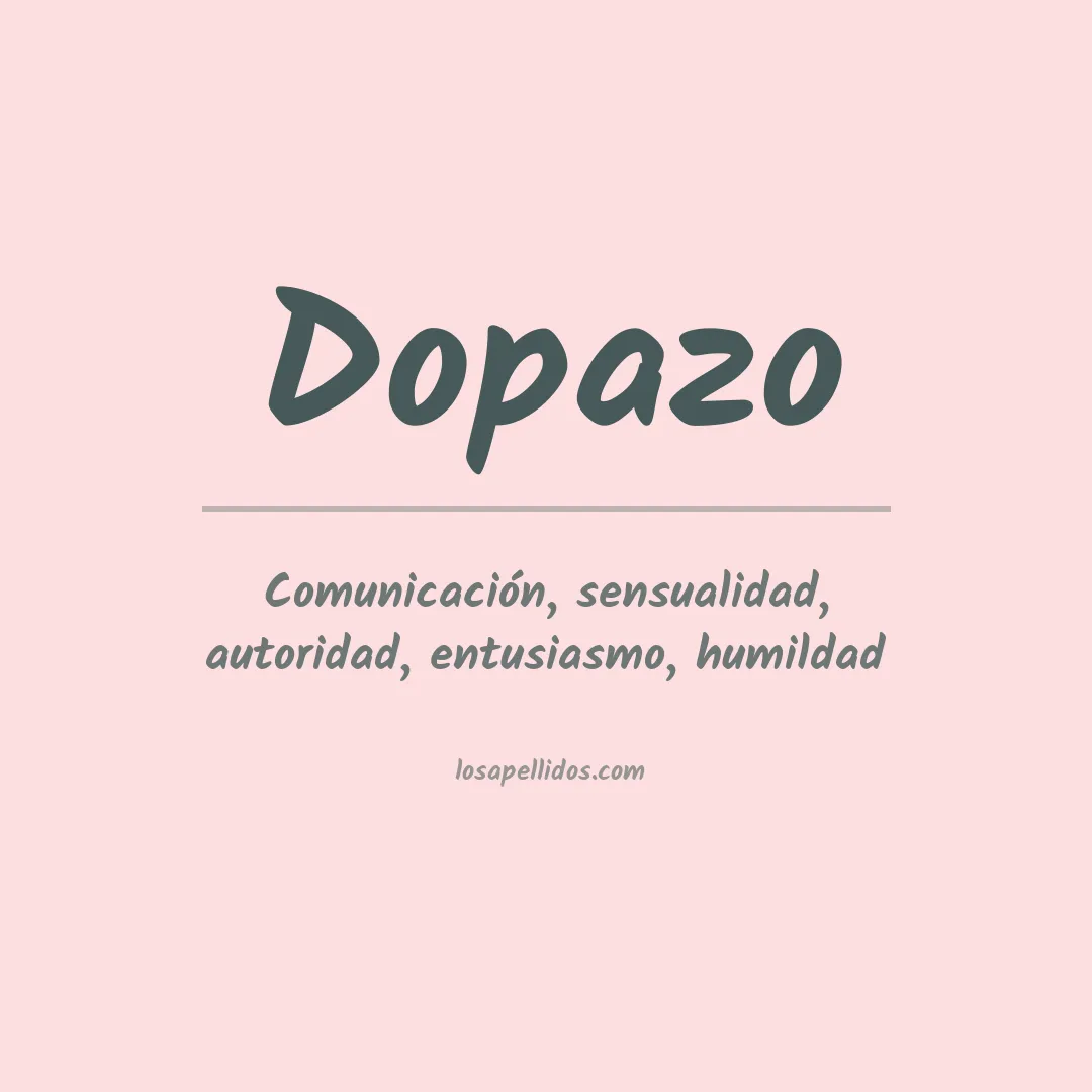 Apellido Dopazo