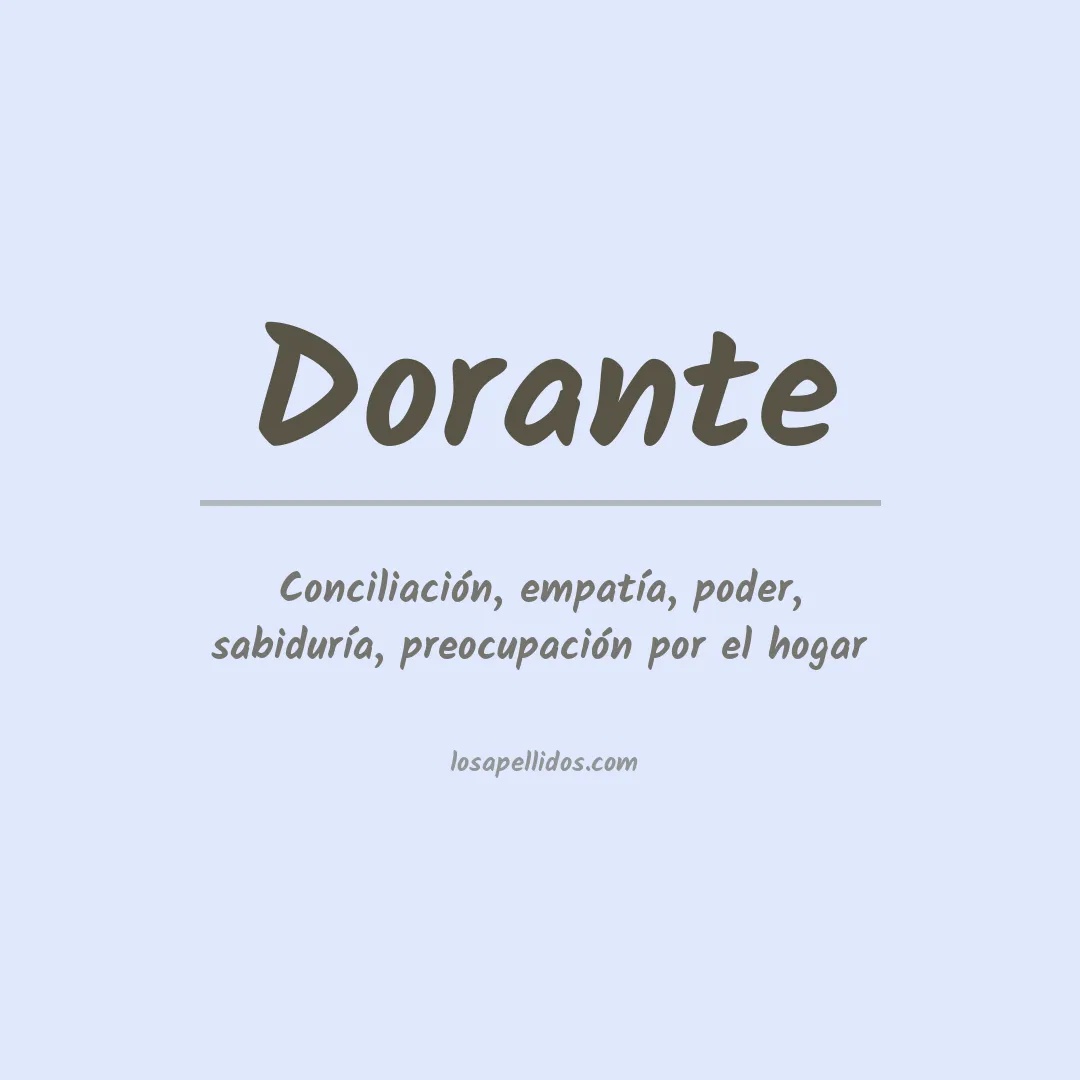 Apellido Dorante
