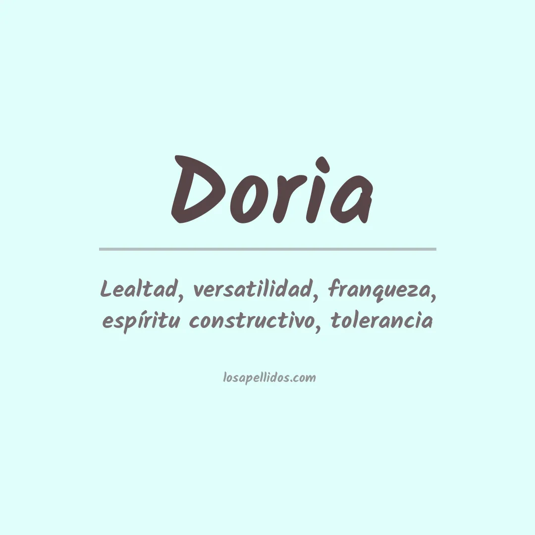 Apellido Doria