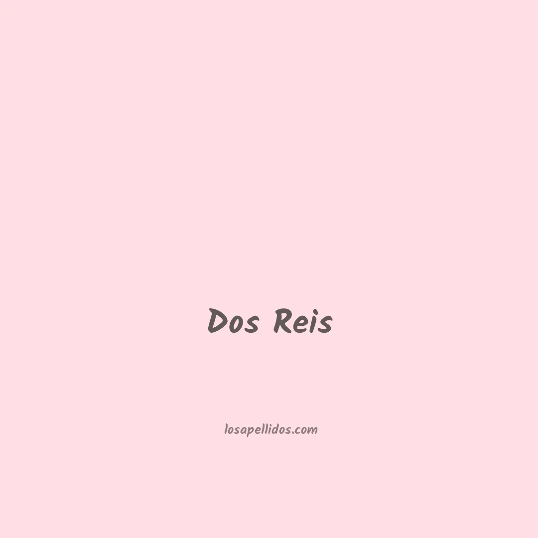 Dos reis en chino