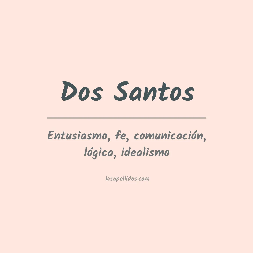 Apellido Dos santos