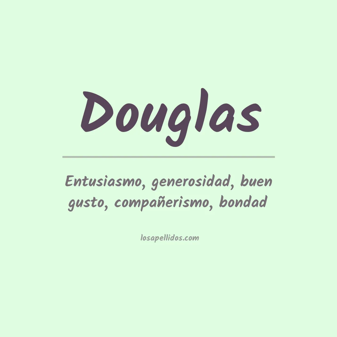 Apellido Douglas