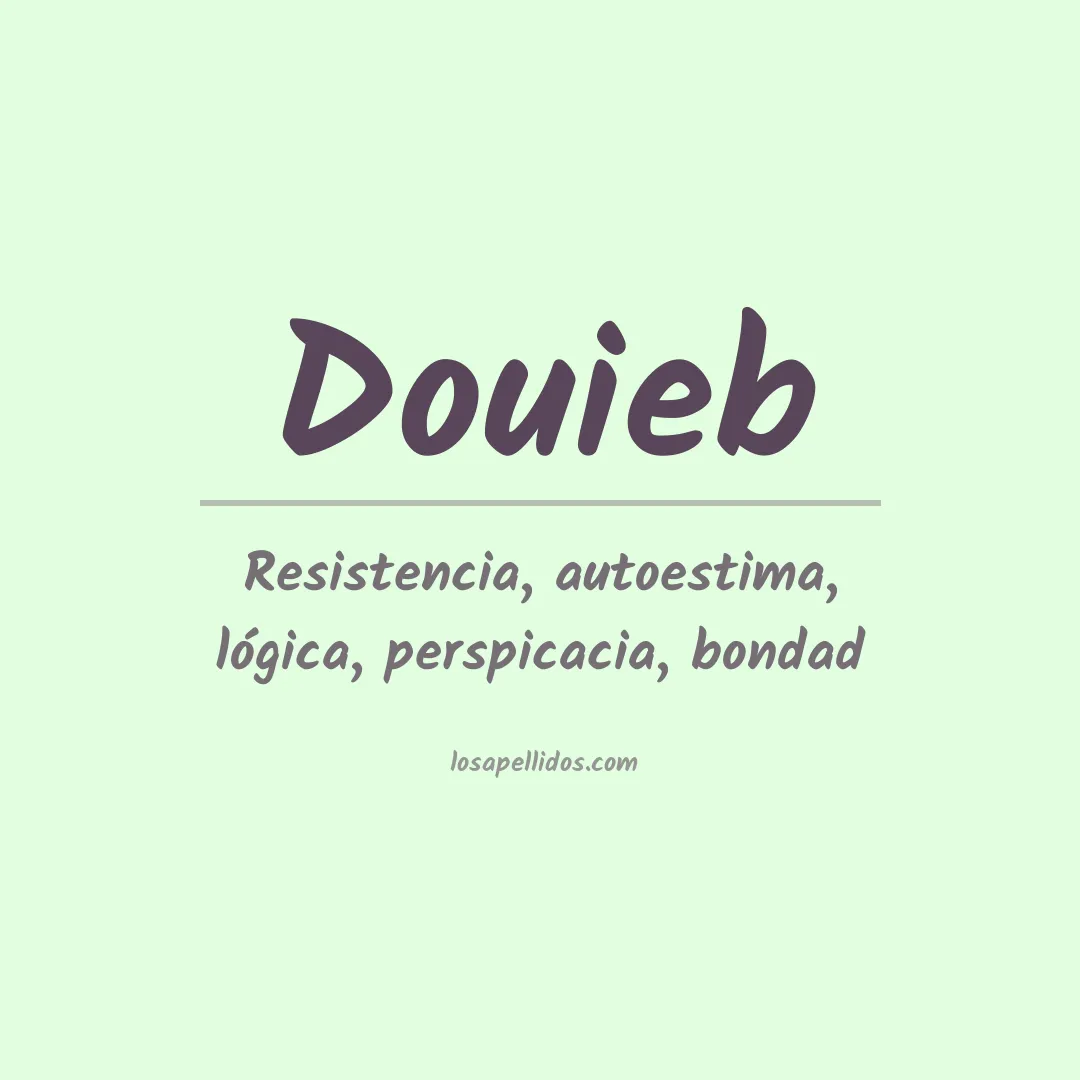 Apellido Douieb