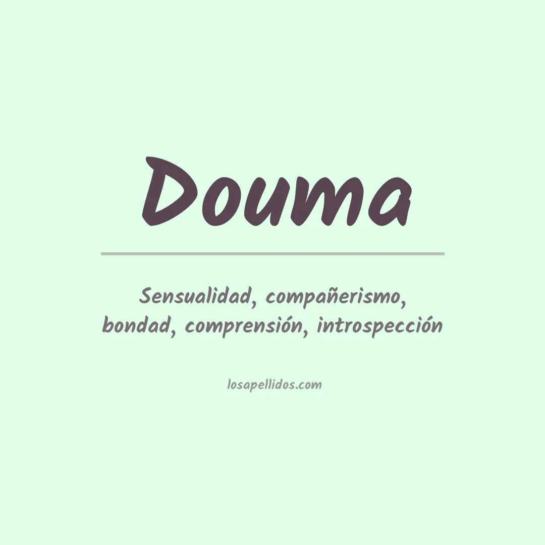 Apellido Douma