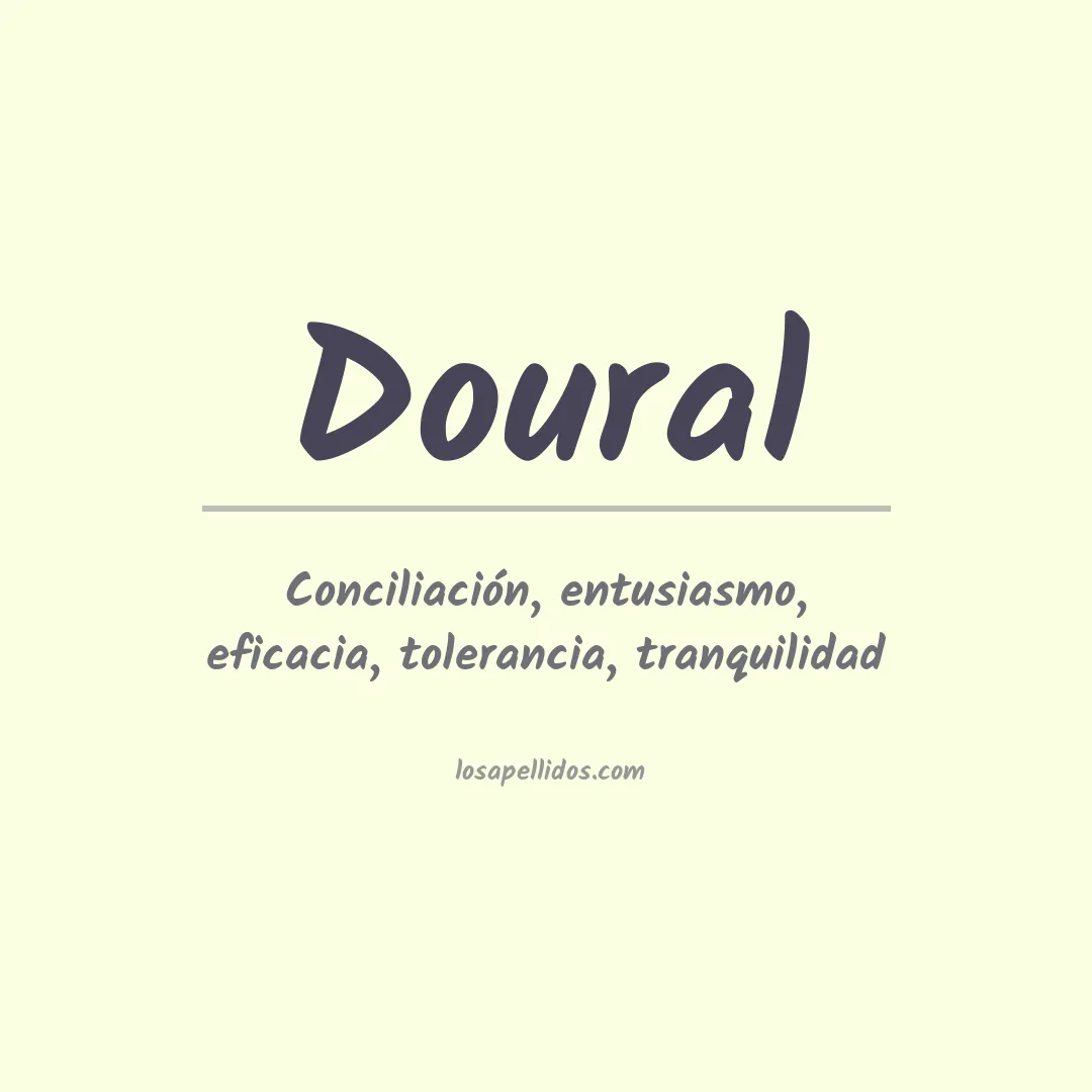 Apellido Doural