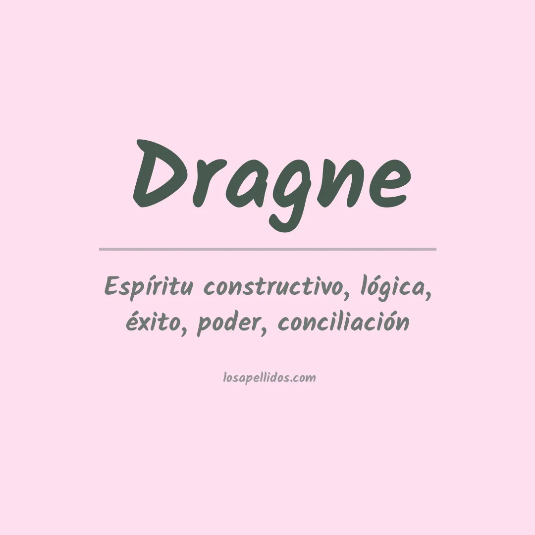Apellido Dragne