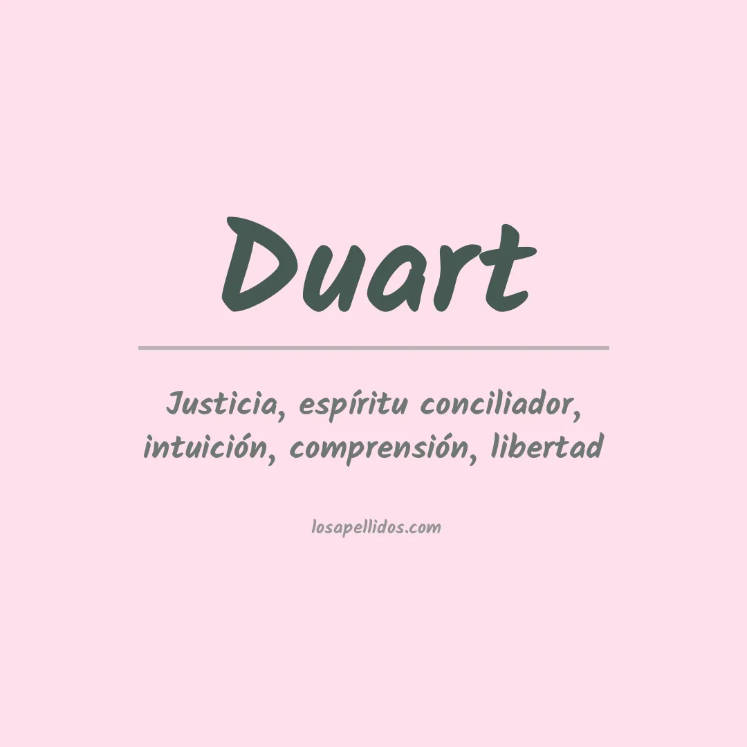 Apellido Duart