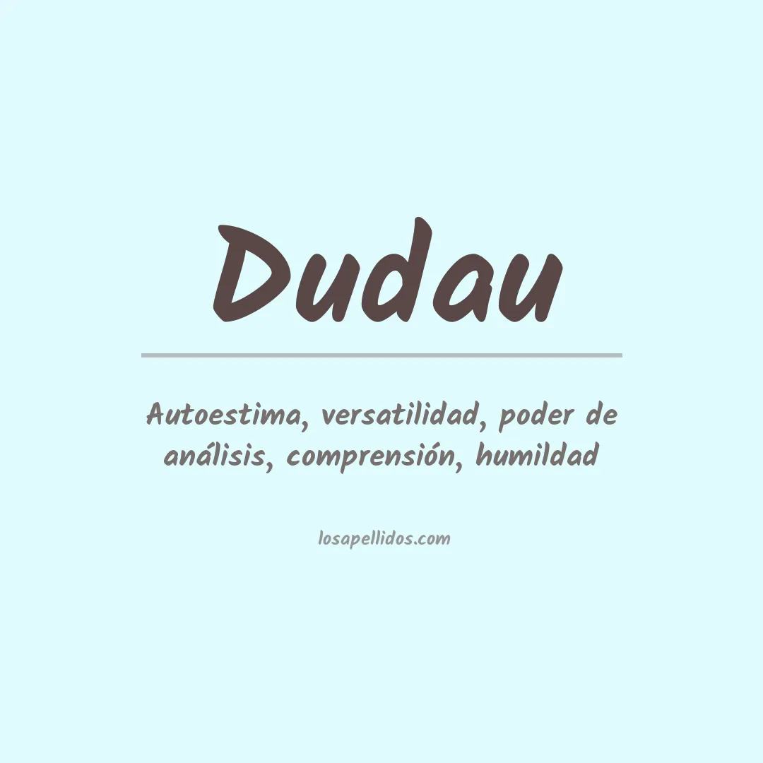 Apellido Dudau