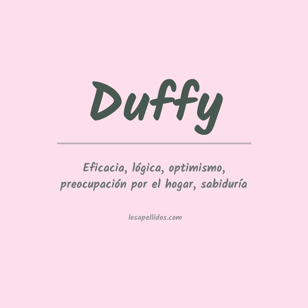 Apellido Duffy