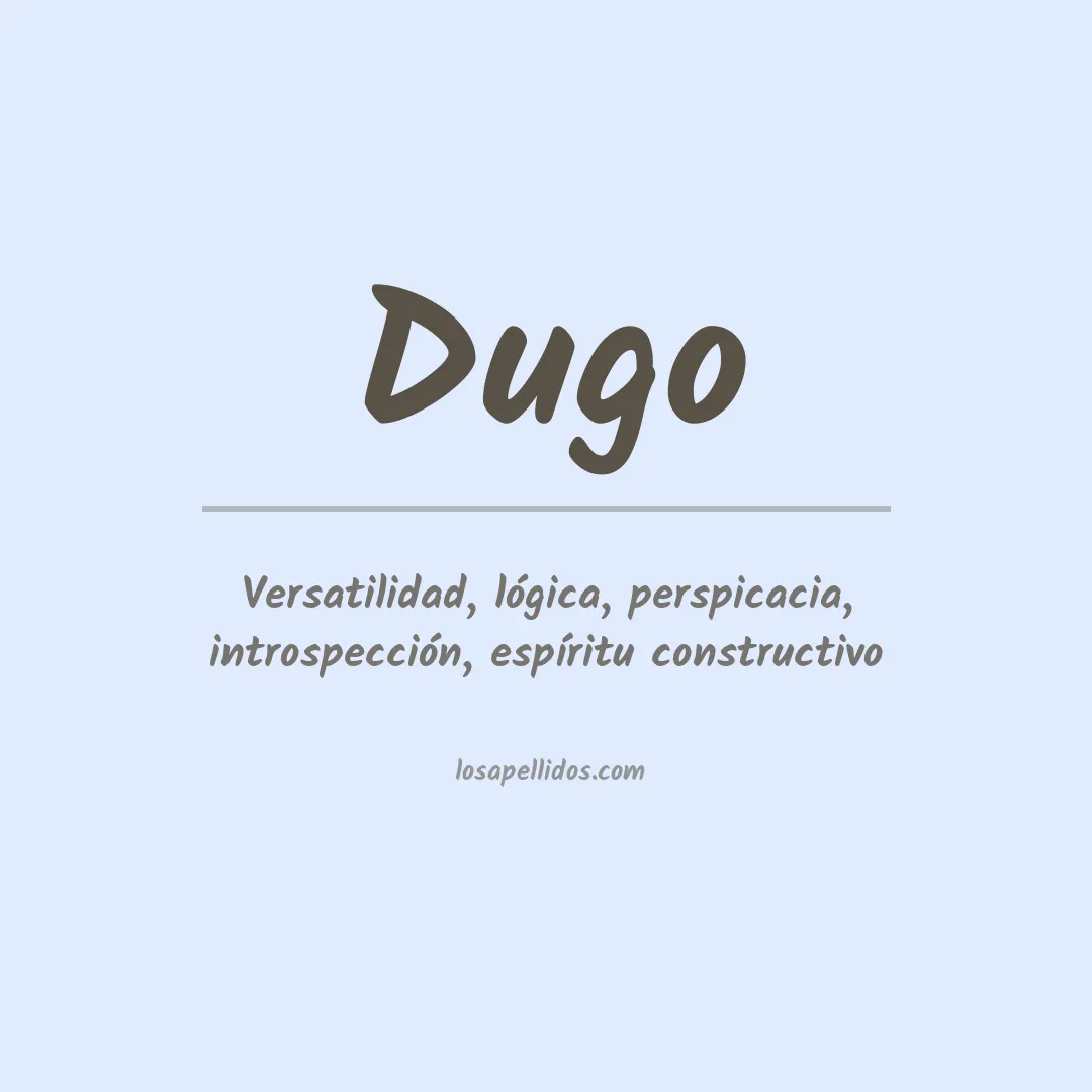 Apellido Dugo