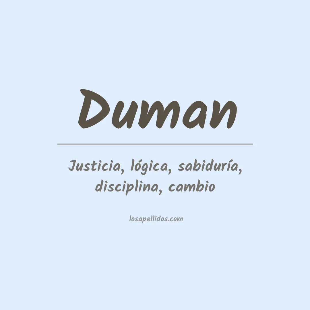 Apellido Duman