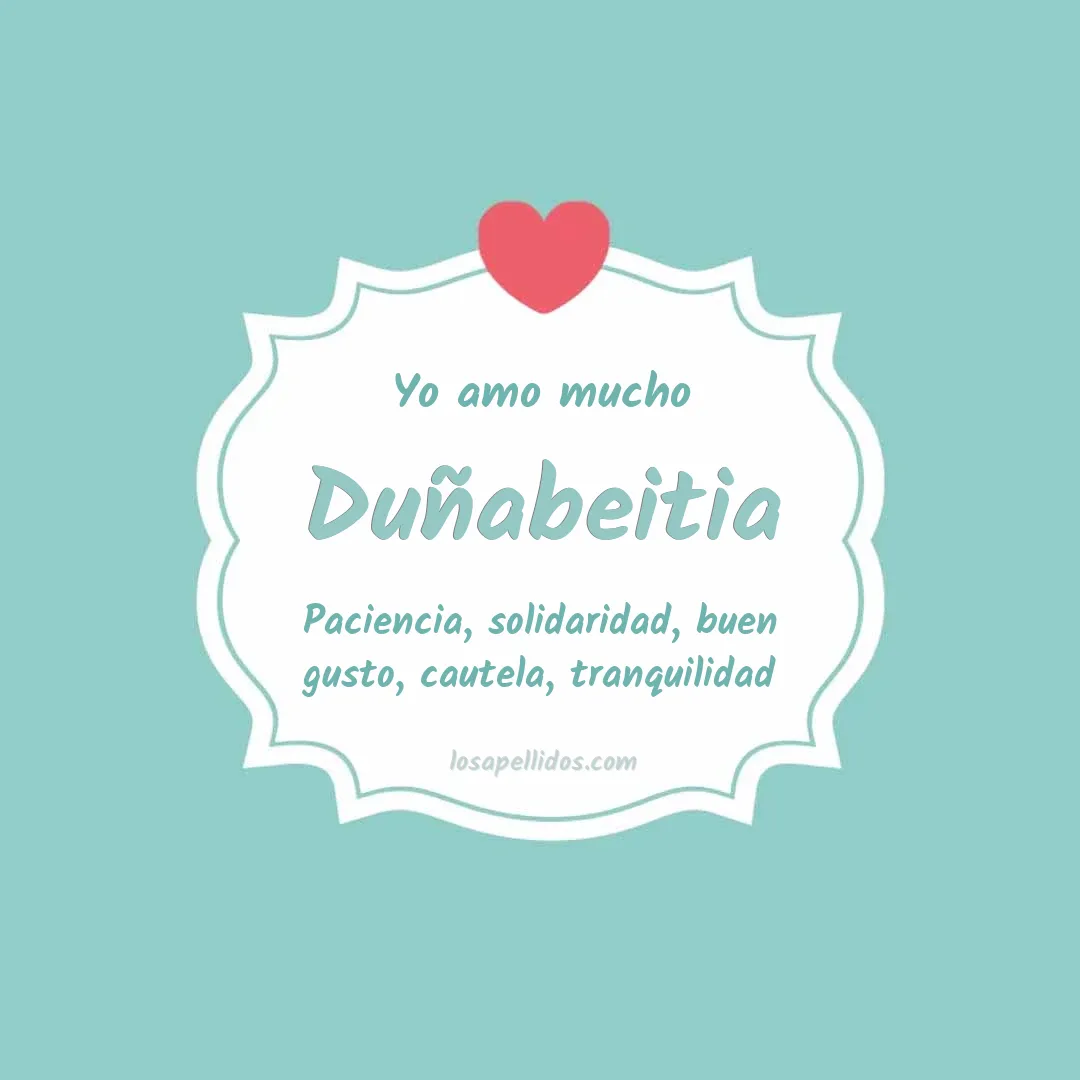 Yo amo mucho Duñabeitia