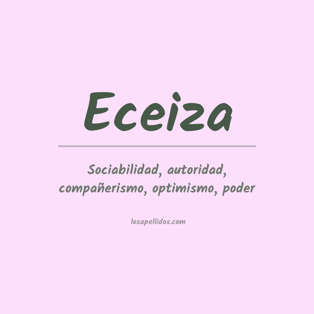 Apellido Eceiza