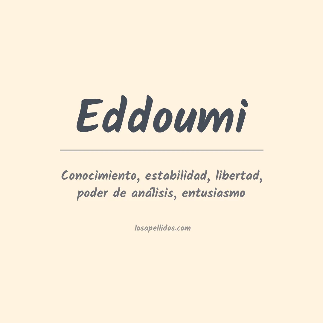 Apellido Eddoumi