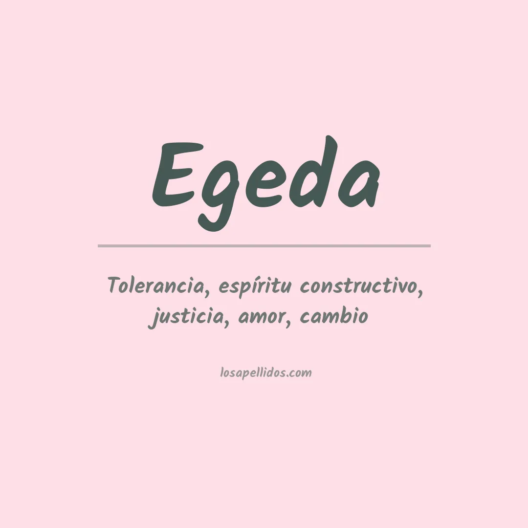 Apellido Egeda