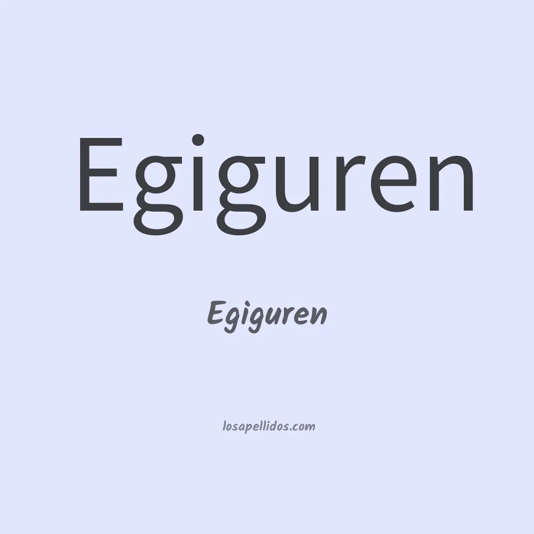 Egiguren en chino