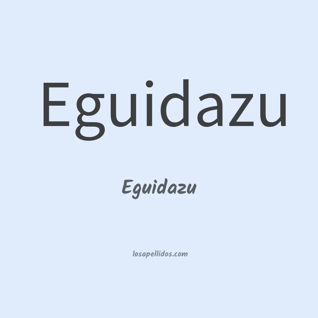 Eguidazu en chino