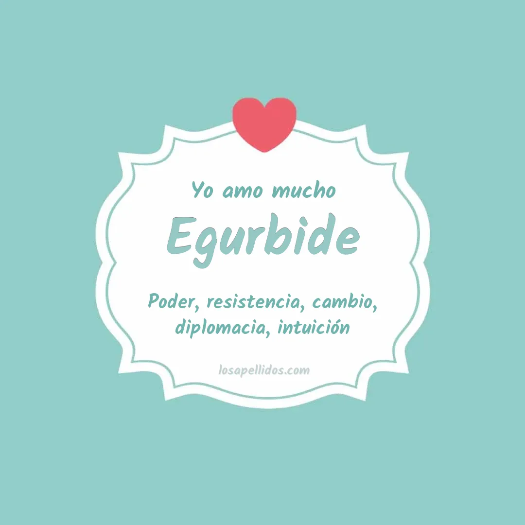 Yo amo mucho Egurbide