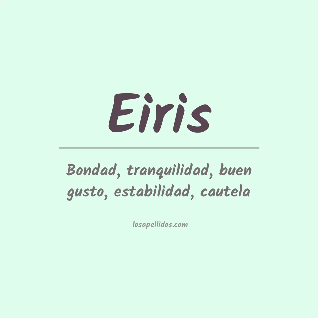 Apellido Eiris