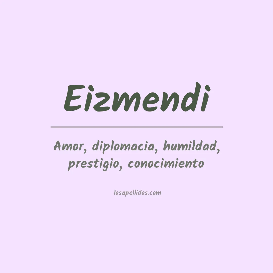 Apellido Eizmendi