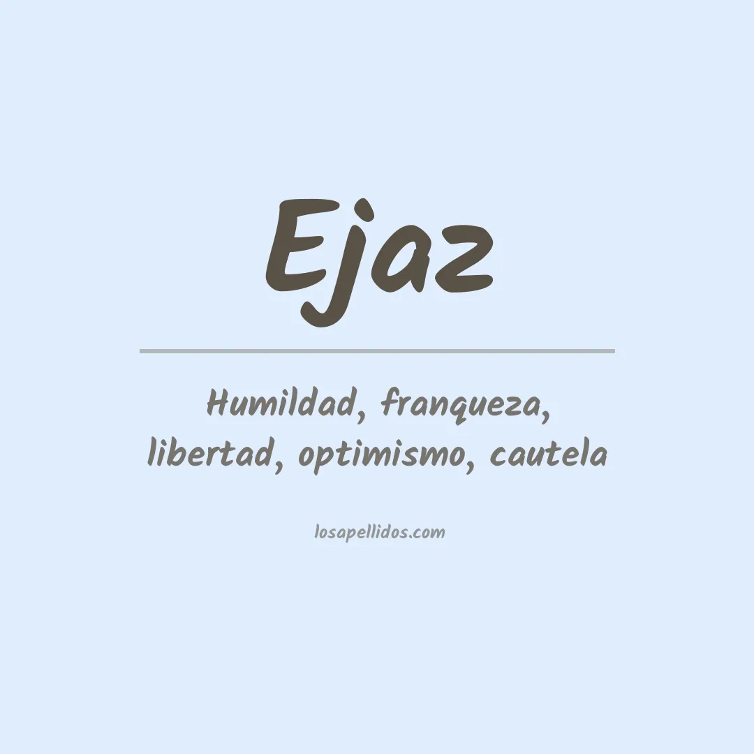 Apellido Ejaz