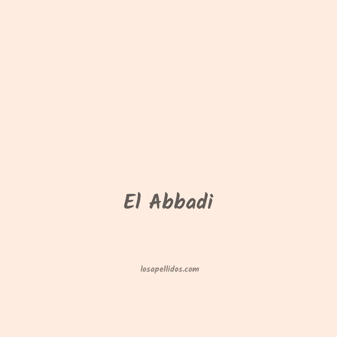 El abbadi en chino