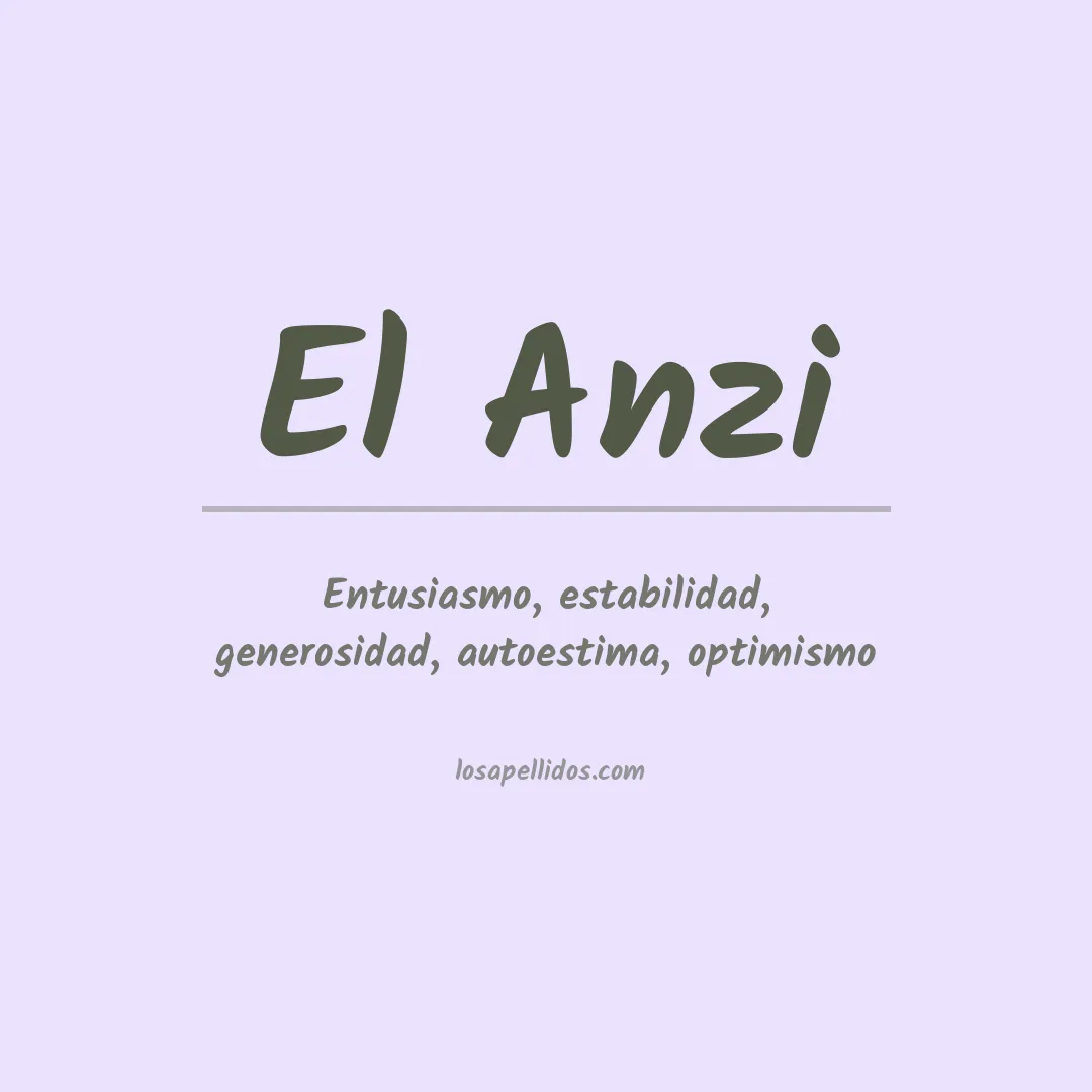 Apellido El anzi
