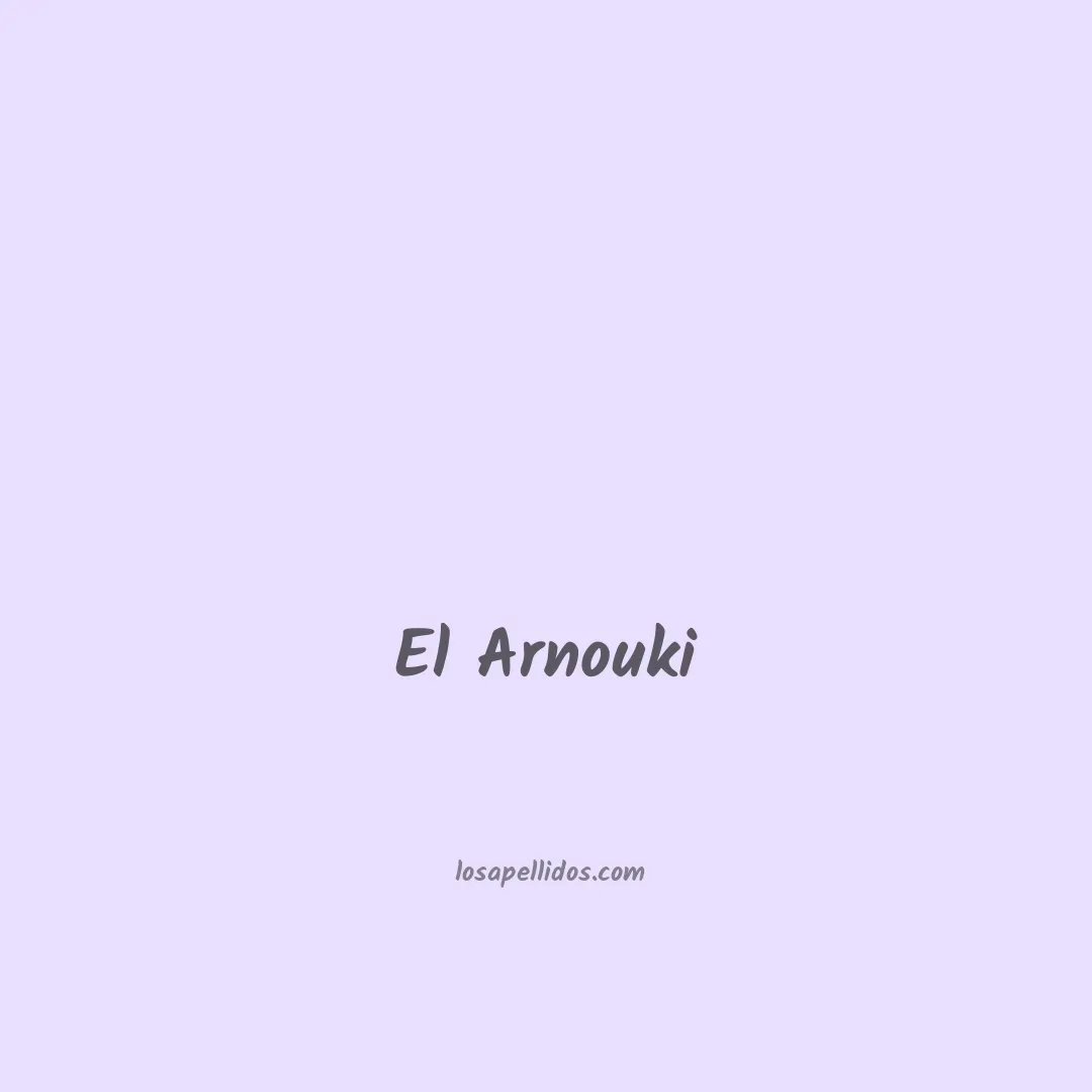 El arnouki en chino