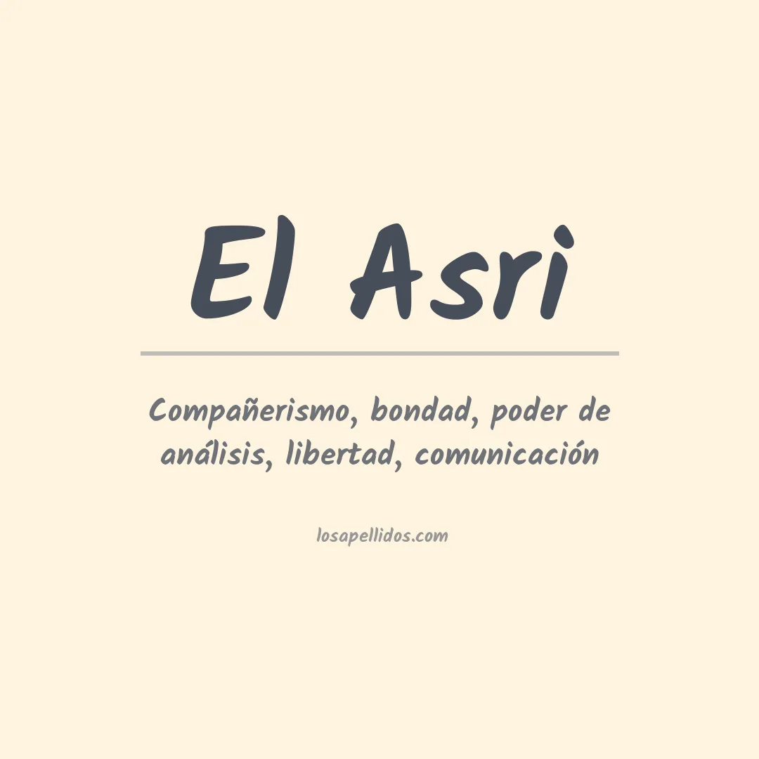 Apellido El asri