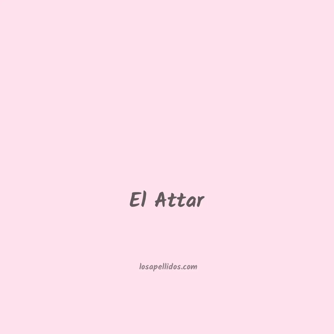 El attar en chino