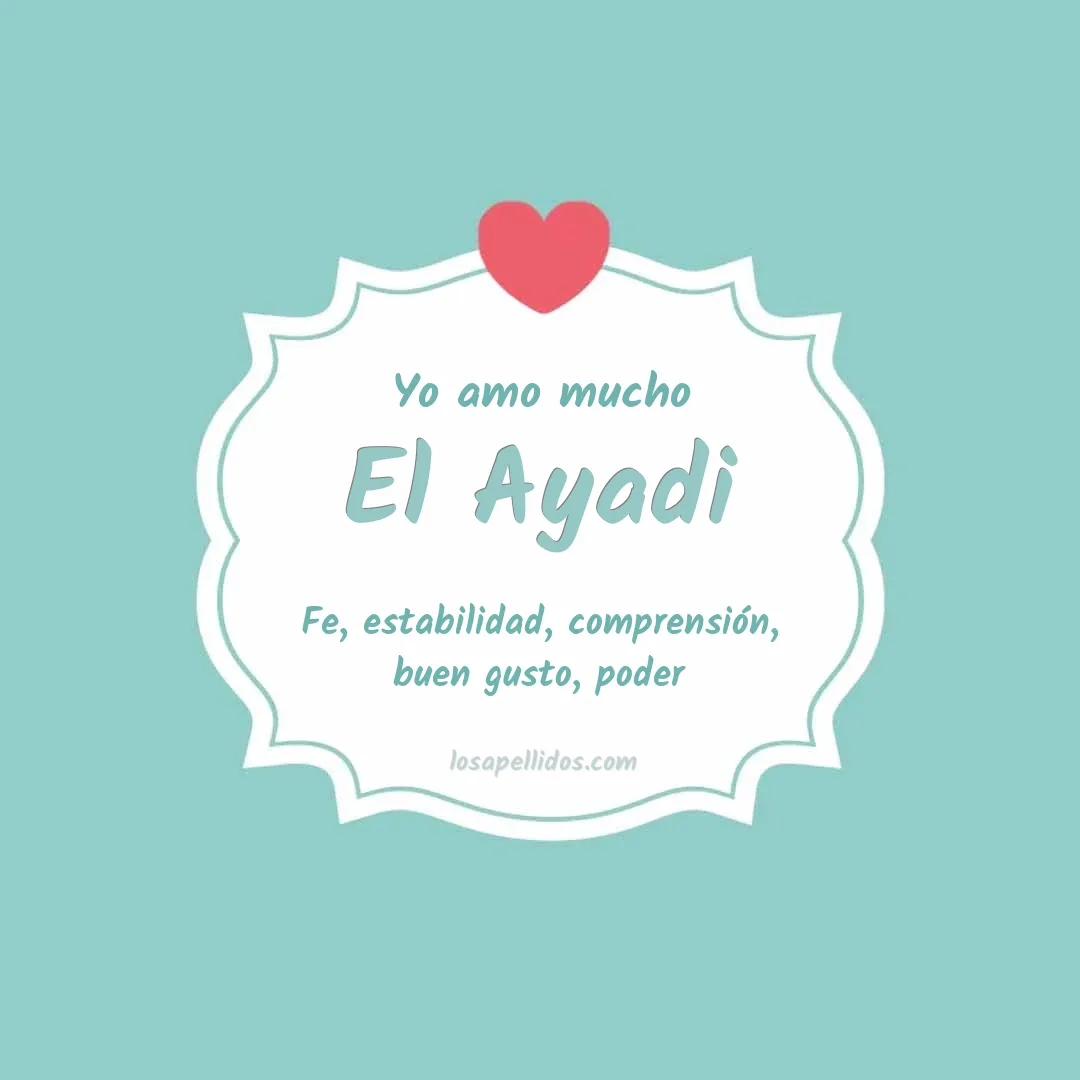 Yo amo mucho El ayadi