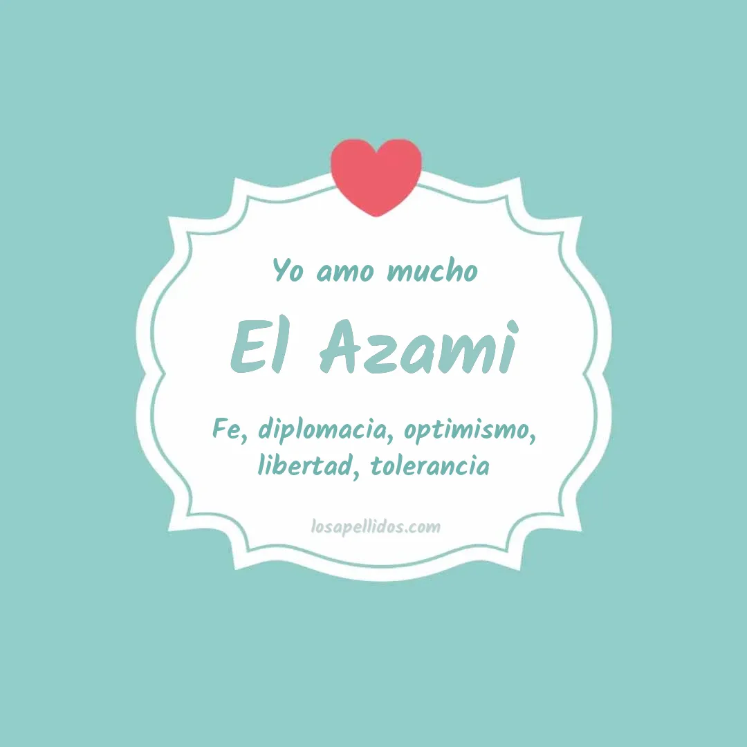 Yo amo mucho El azami