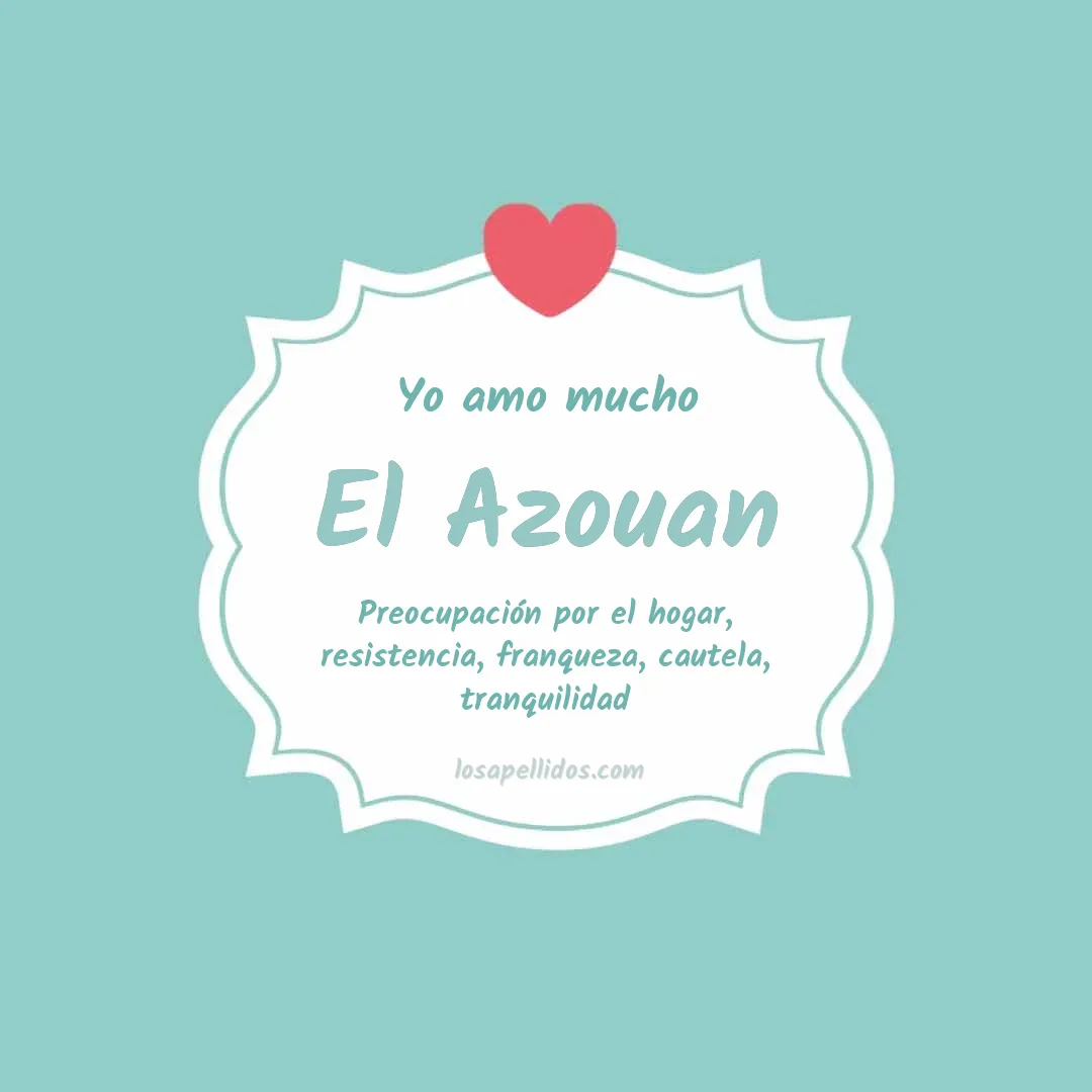 Yo amo mucho El azouan