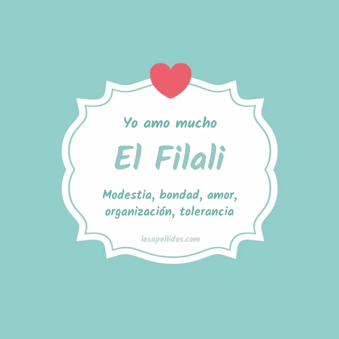 Yo amo mucho El filali