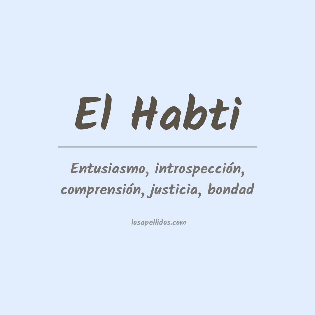 Apellido El habti