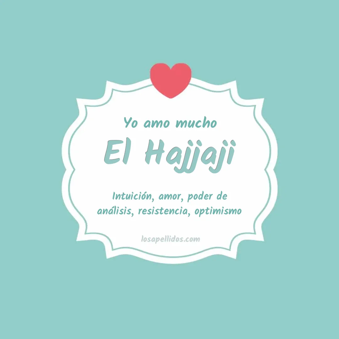 Yo amo mucho El hajjaji