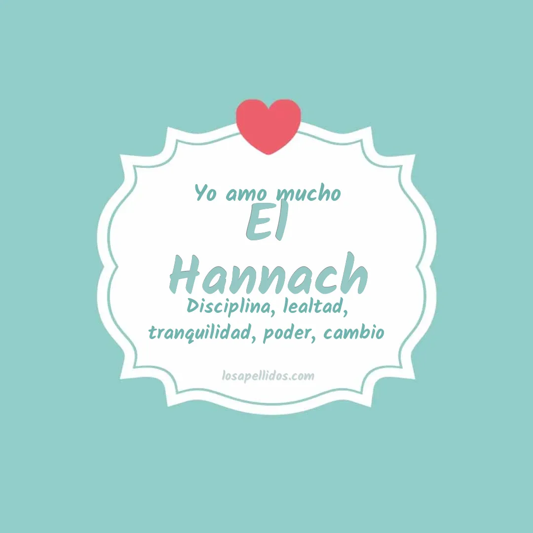 Yo amo mucho El hannach