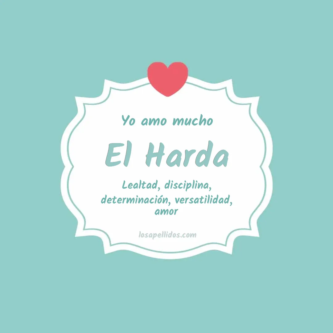 Yo amo mucho El harda