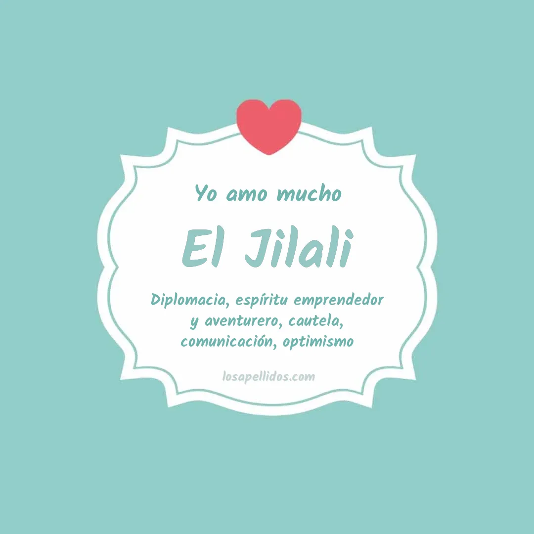 Yo amo mucho El jilali