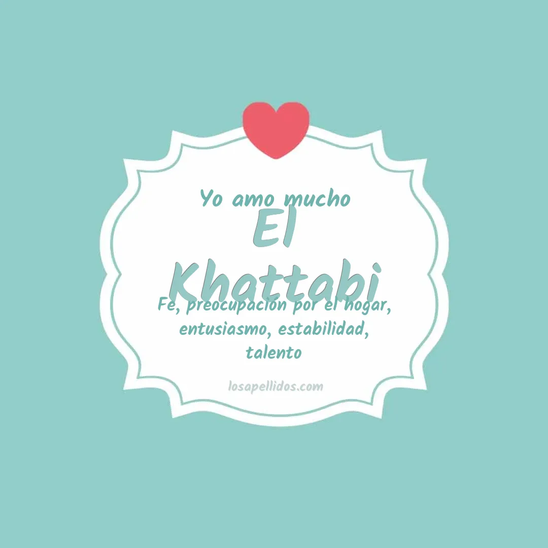 Yo amo mucho El khattabi