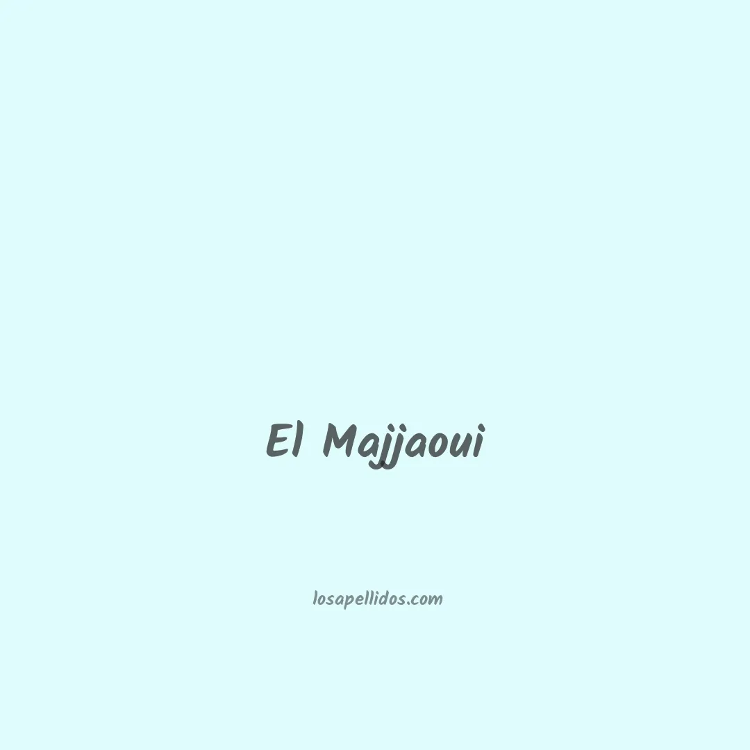 El majjaoui en chino
