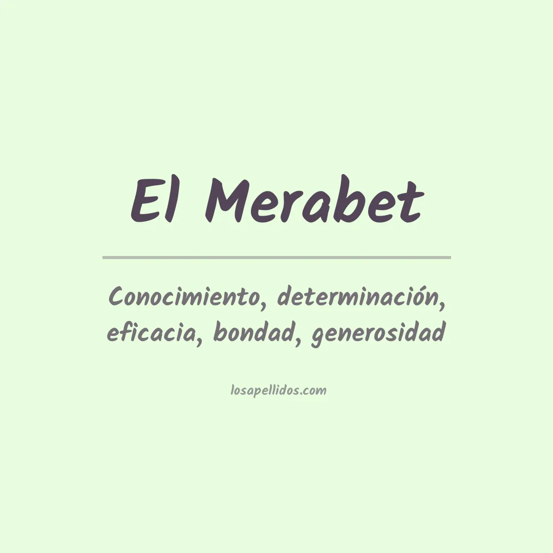 Apellido El merabet