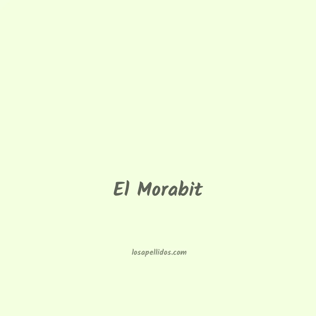 El morabit en chino