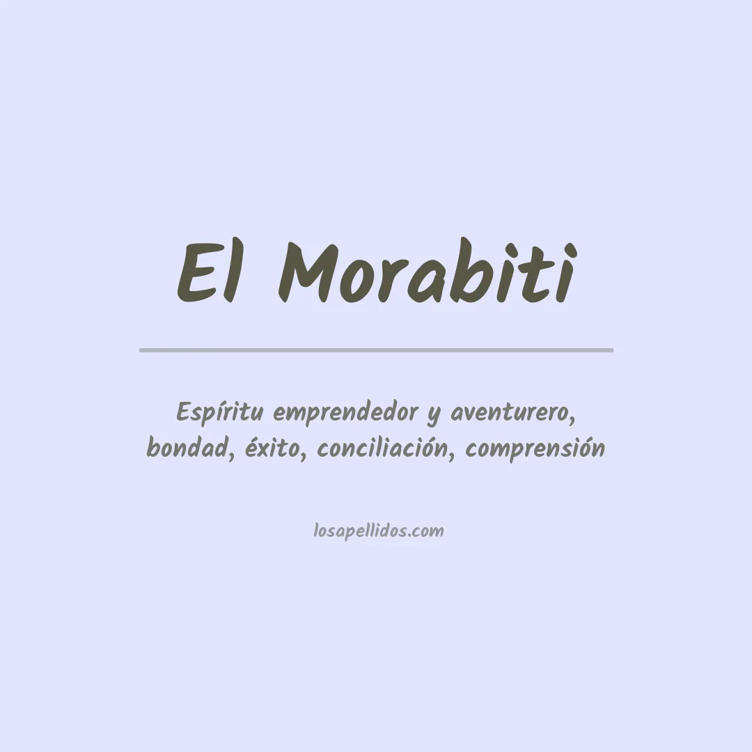 Apellido El morabiti