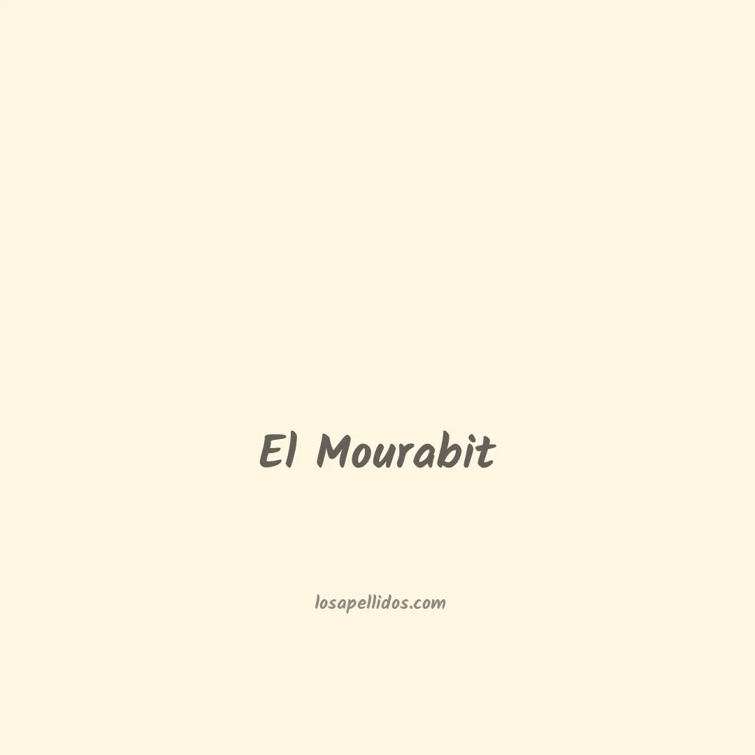 El mourabit en chino
